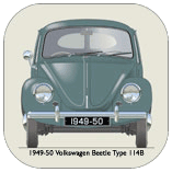 VW Beetle Type 114B 1949-50 Coaster 1